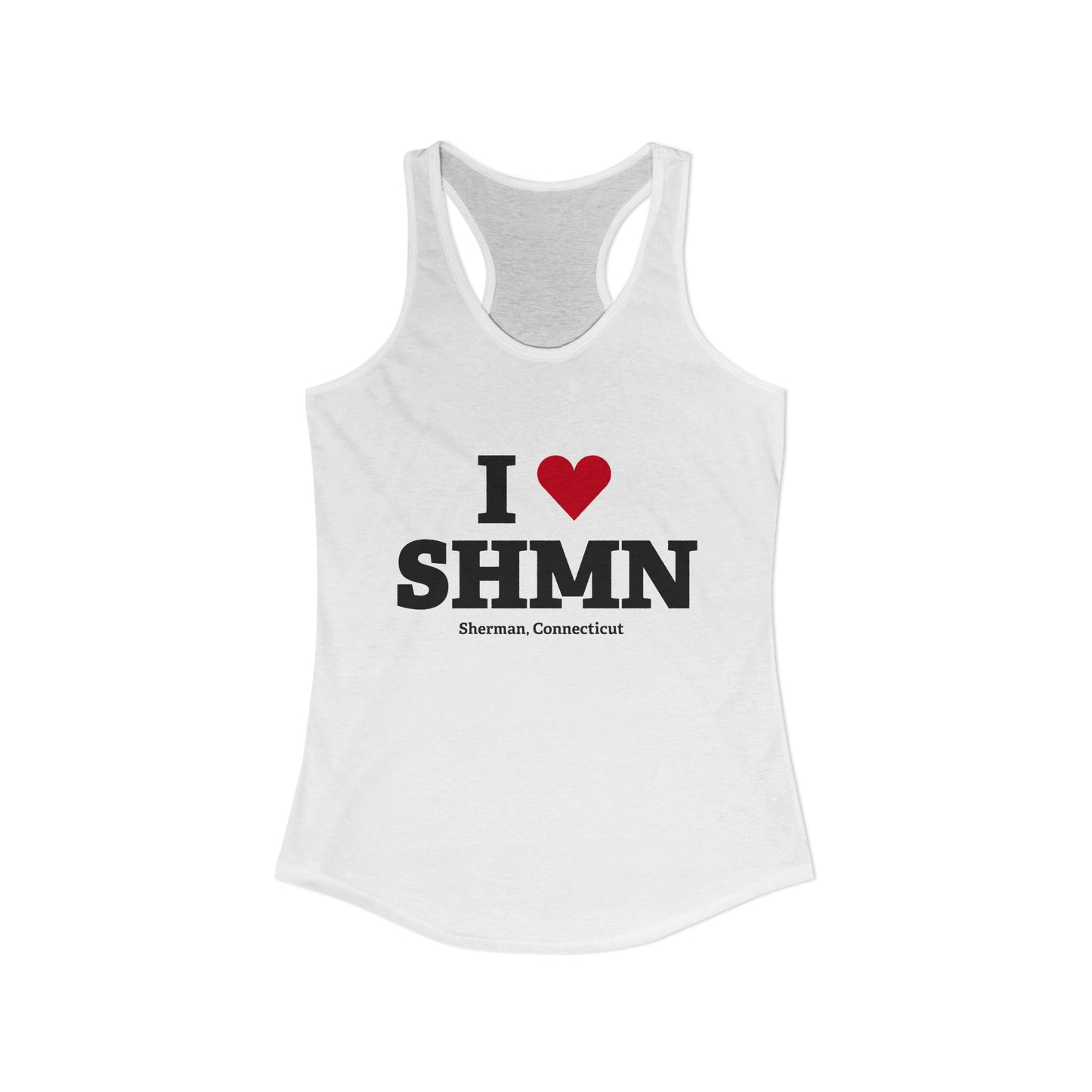 I Heart SHMN Women's Ideal Racerback Tank Top