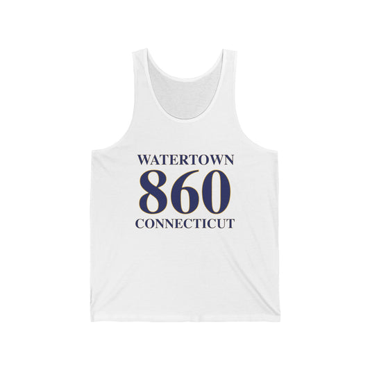 Watertown 860 Connecticut Unisex Jersey Tank Top