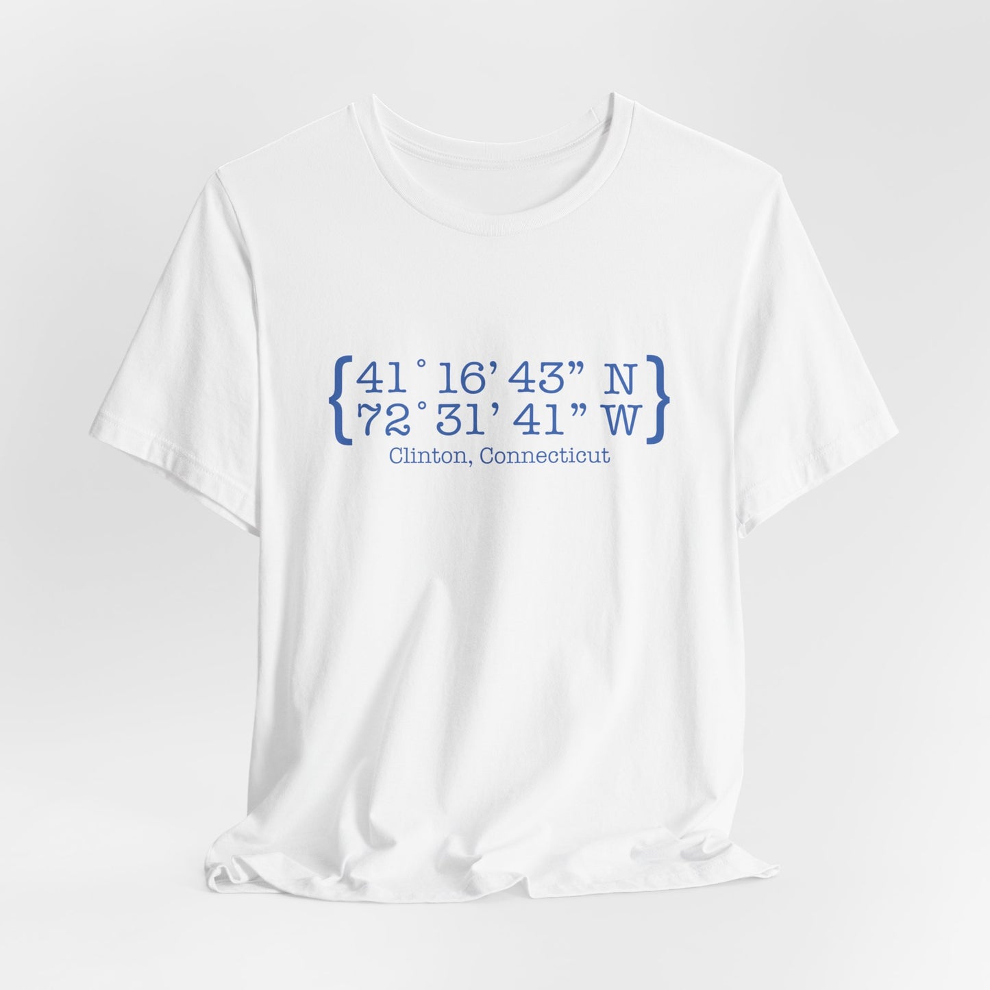 Clinton Coordinates Unisex Jersey Short Sleeve Tee