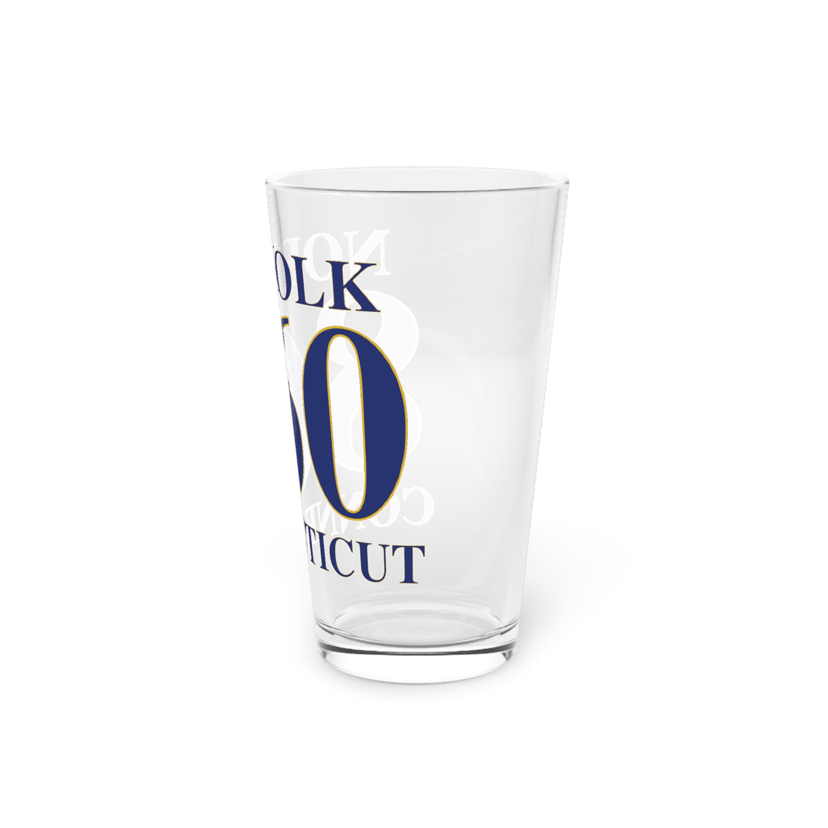 Norfolk 860 Connecticut Pint Glass, 16oz