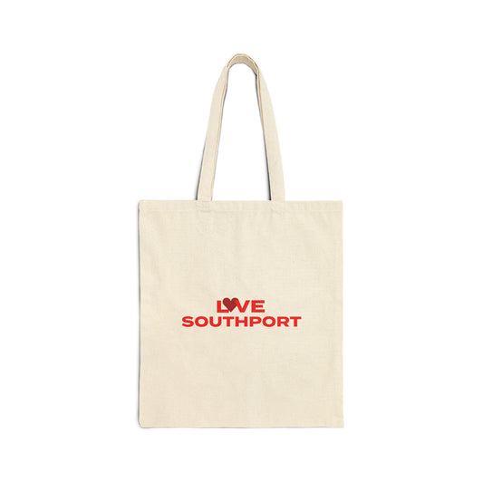Love Southport Cotton Canvas Tote Bag