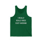 I Really Really Miss East Haddam Unisex Jersey Tank Top