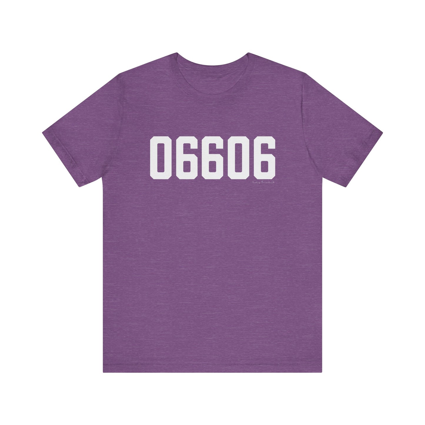 06606 Bridgeport CT Zip Code Unisex Jersey Short Sleeve T-Shirt