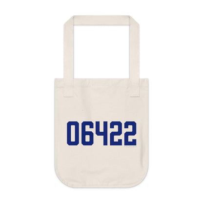06422 Durham Connecticut Zip Code Organic Canvas Tote Bag