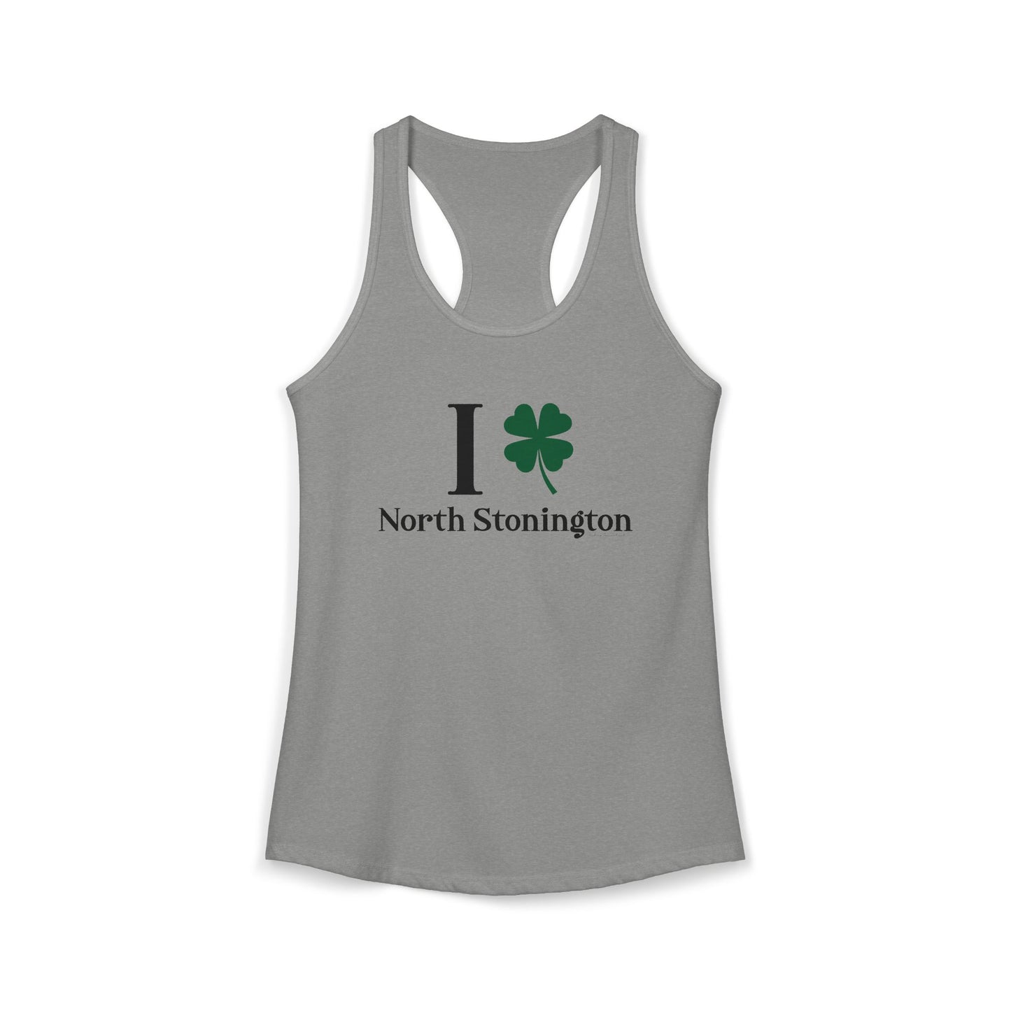I Clover North Stonington Women's Ideal Racerback Tank Top