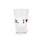 I Heart Black Rock. Pint Glass, 16oz