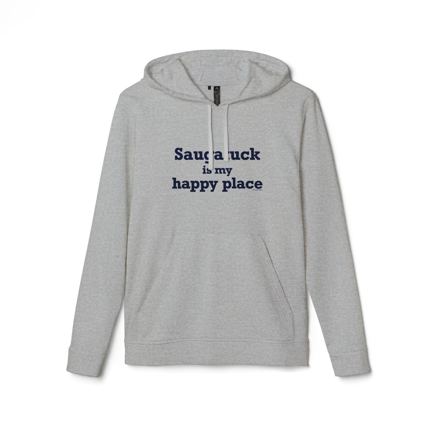 Saugatuck Is My Happy Place adidas Unisex Fleece Hoodie Sweatshirt