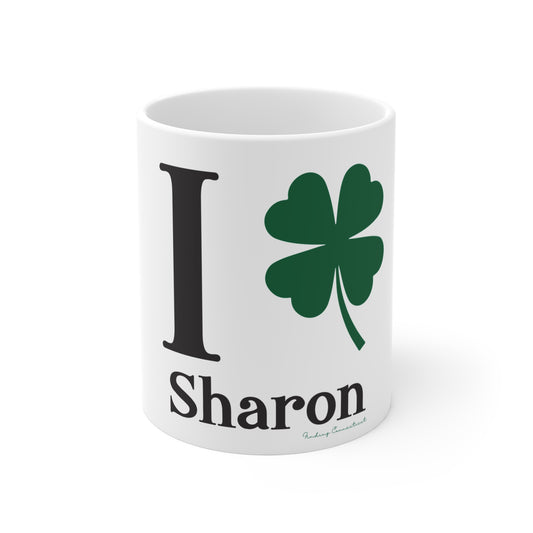 I Clover Sharon Mug 11oz