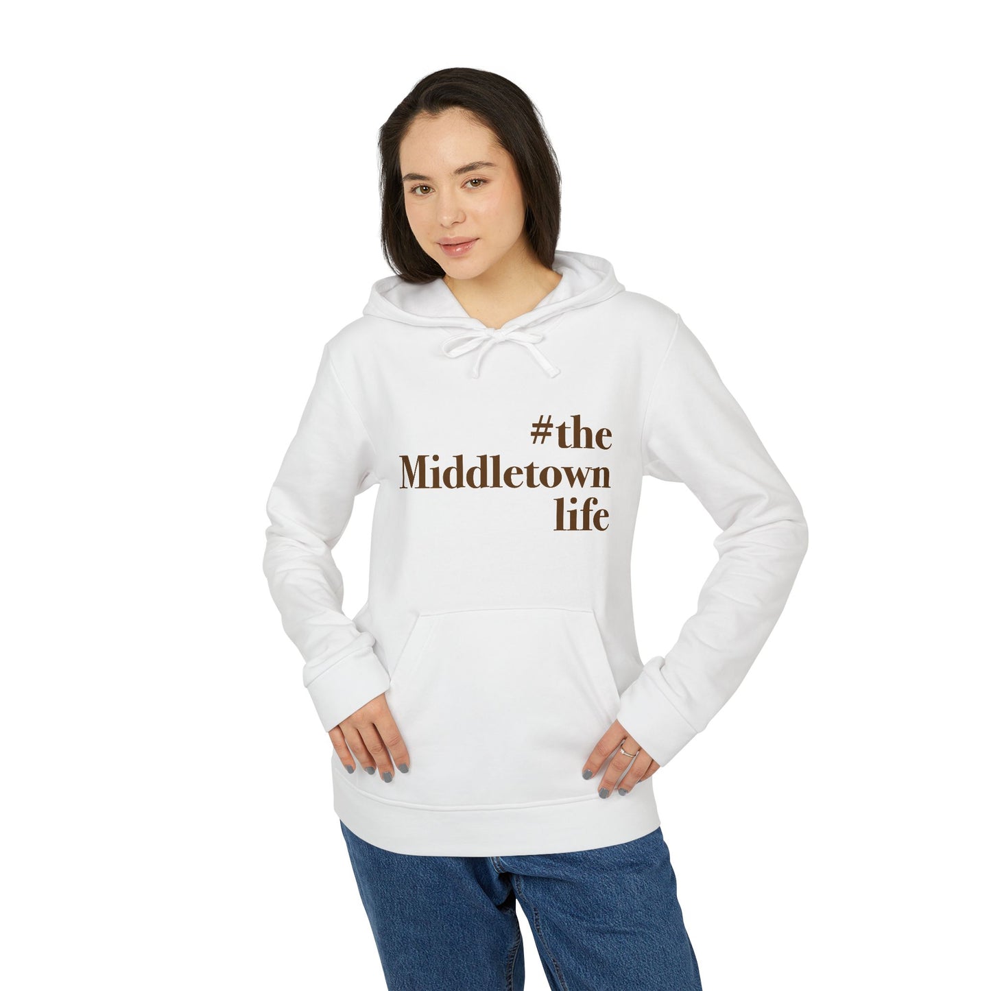 #themiddletownlife adidas® Unisex Fleece Hoodie