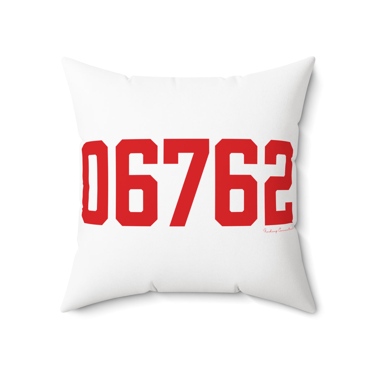 06762 Middlebury Connecticut Zip Code Polyester Square Pillow