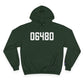 06480 Portland CT Zip Code Champion Hoodie