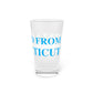 Just a kid from Connecticut Pint Glass, 16oz