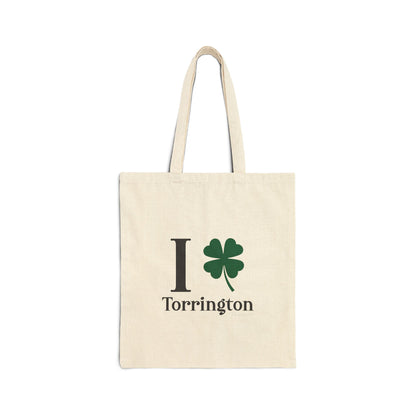 I Clover Torrington Cotton Canvas Tote Bag
