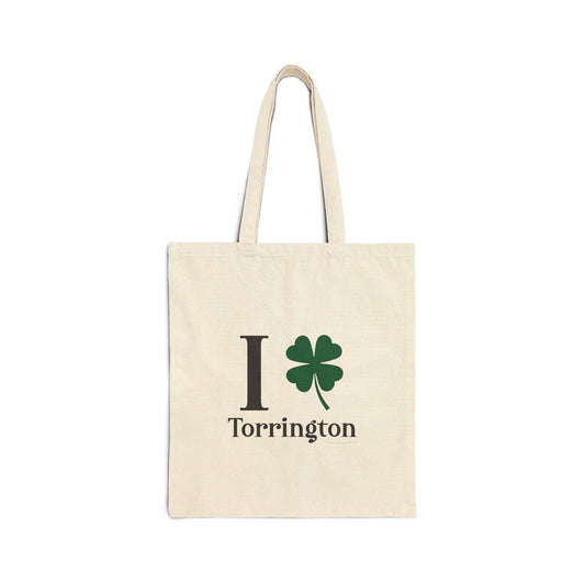 I Clover Torrington Cotton Canvas Tote Bag