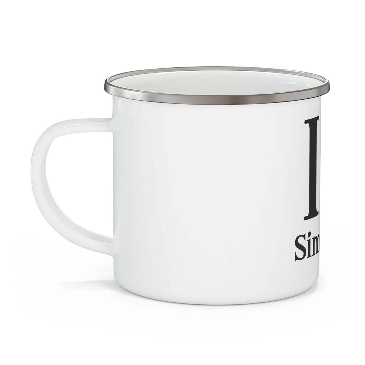 I Clover Simsbury Enamel Camping Mug