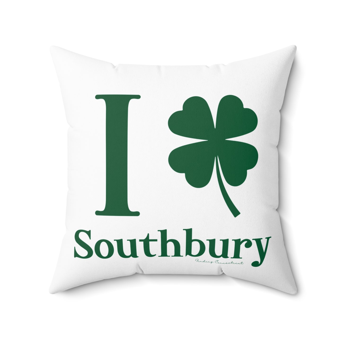 I Clover Southbury Spun Polyester Square Pillow