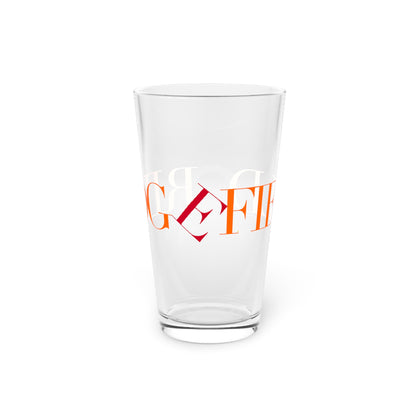 41 Tilt Ridgefield Pint Glass, 16oz