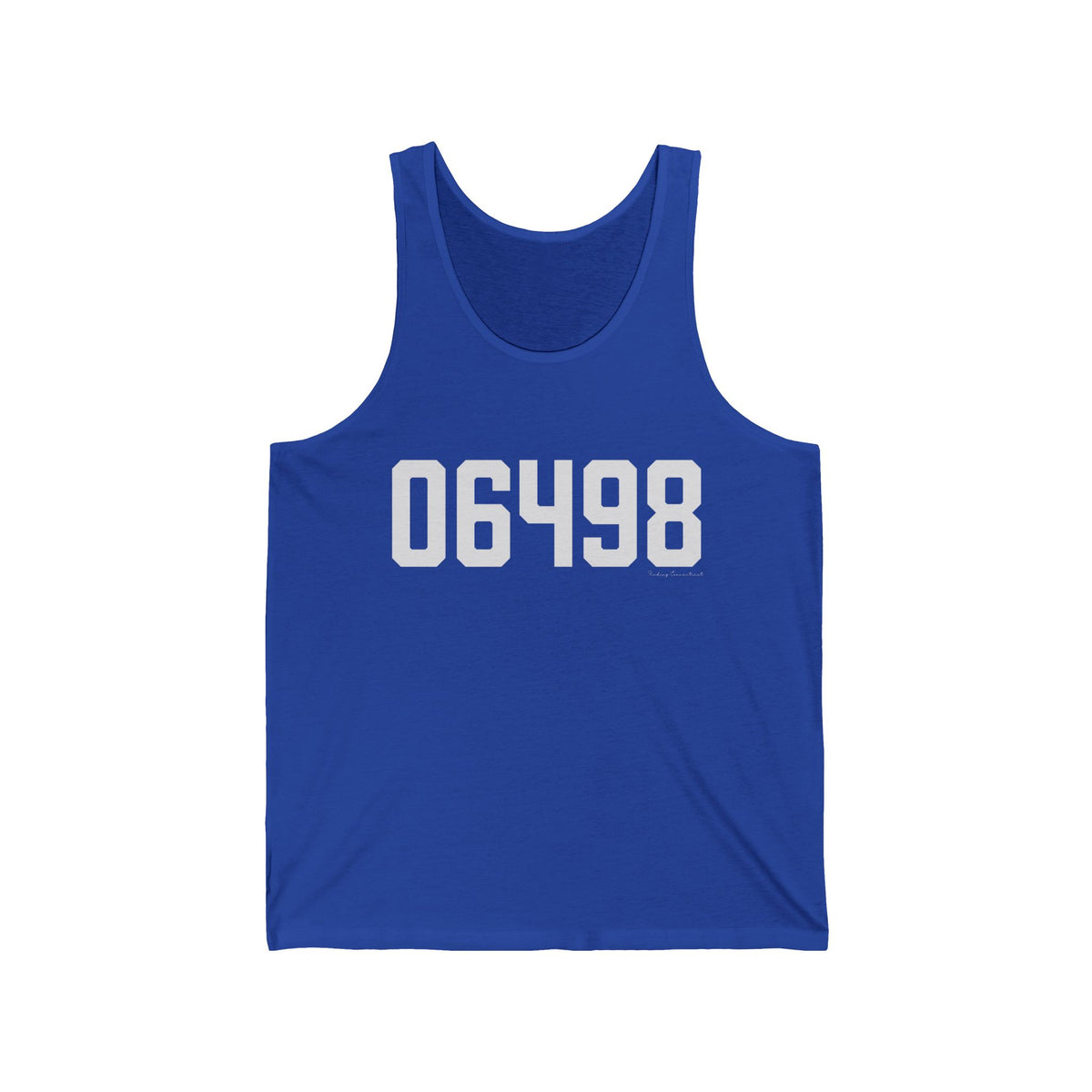 06498 Westbrook CT Zip Code Unisex Jersey Tank Top