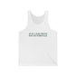 Just a kid from South Norwalk Unisex Jersey Tank Top