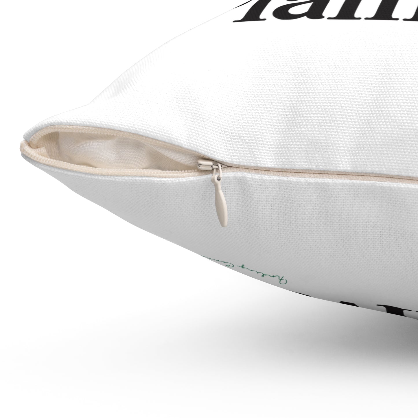 I Clover Plainville Spun Polyester Square Pillow