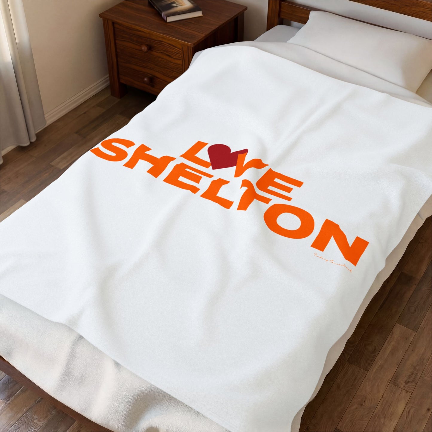 Love Shelton Velveteen Plush Blanket