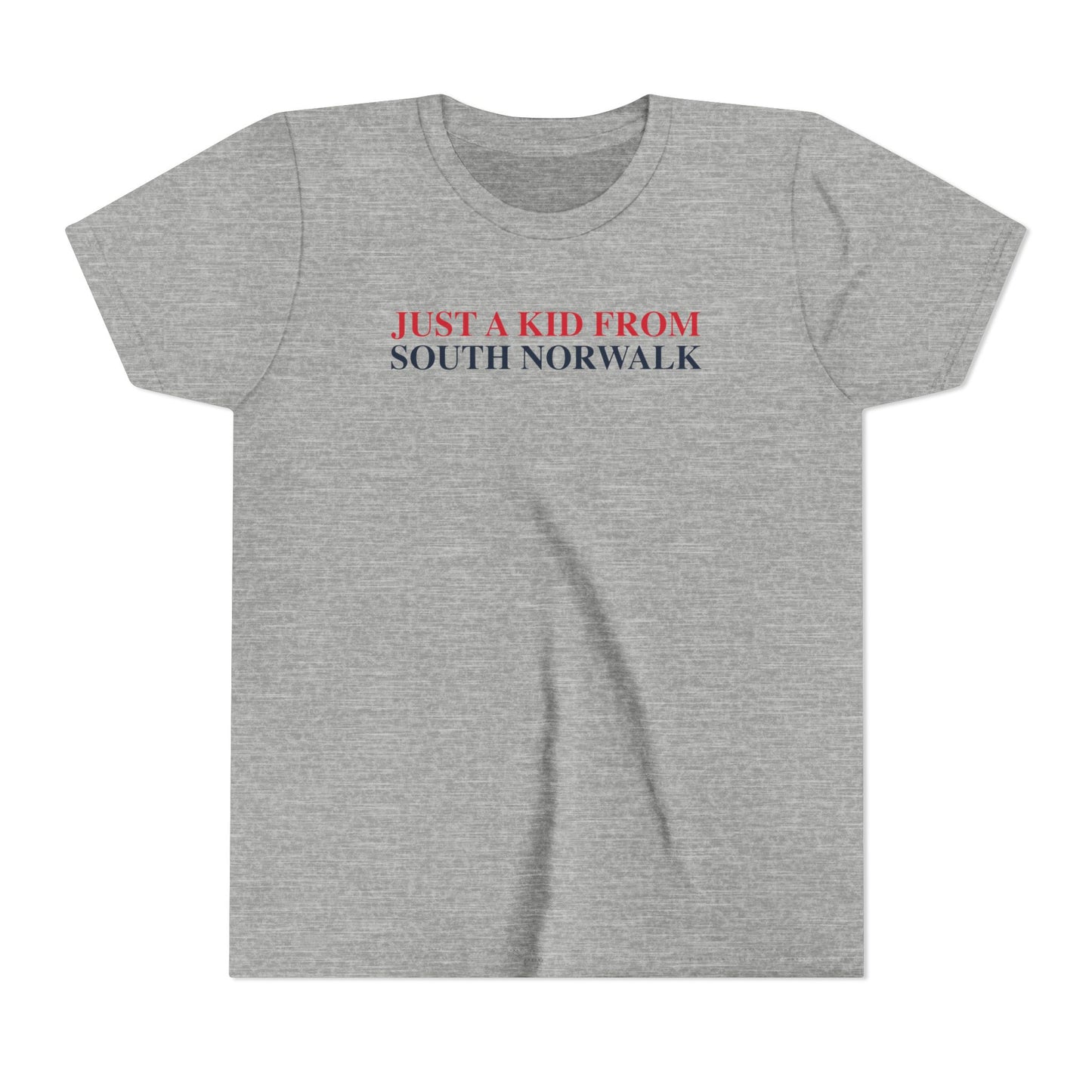 Just a kid from South Norwalk Youth Short Sleeve T-Shirt