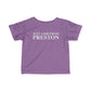 Just a kid from Preston Infant Fine Jersey T-Shirt