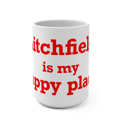 Litchfield Is My Happy Place Mug 15oz