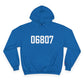 06807 - Greenwich CT Zip Code Champion Hoodie