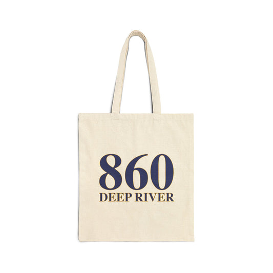 860 Deep River Cotton Canvas Tote Bag