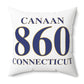 Canaan 860 Connecticut Polyester Square Pillow