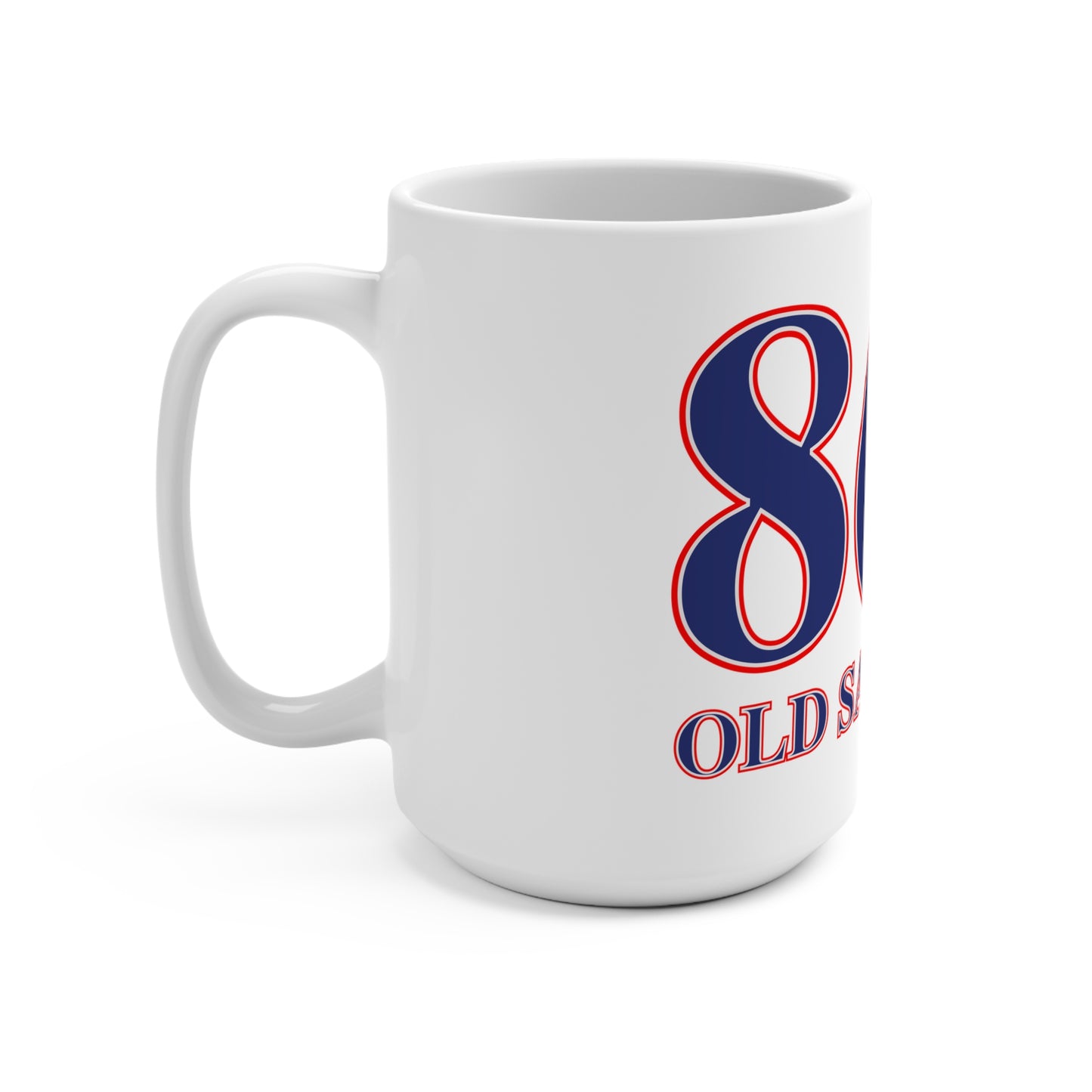 860 Old Saybrook Red, White & Blue Mug 15oz
