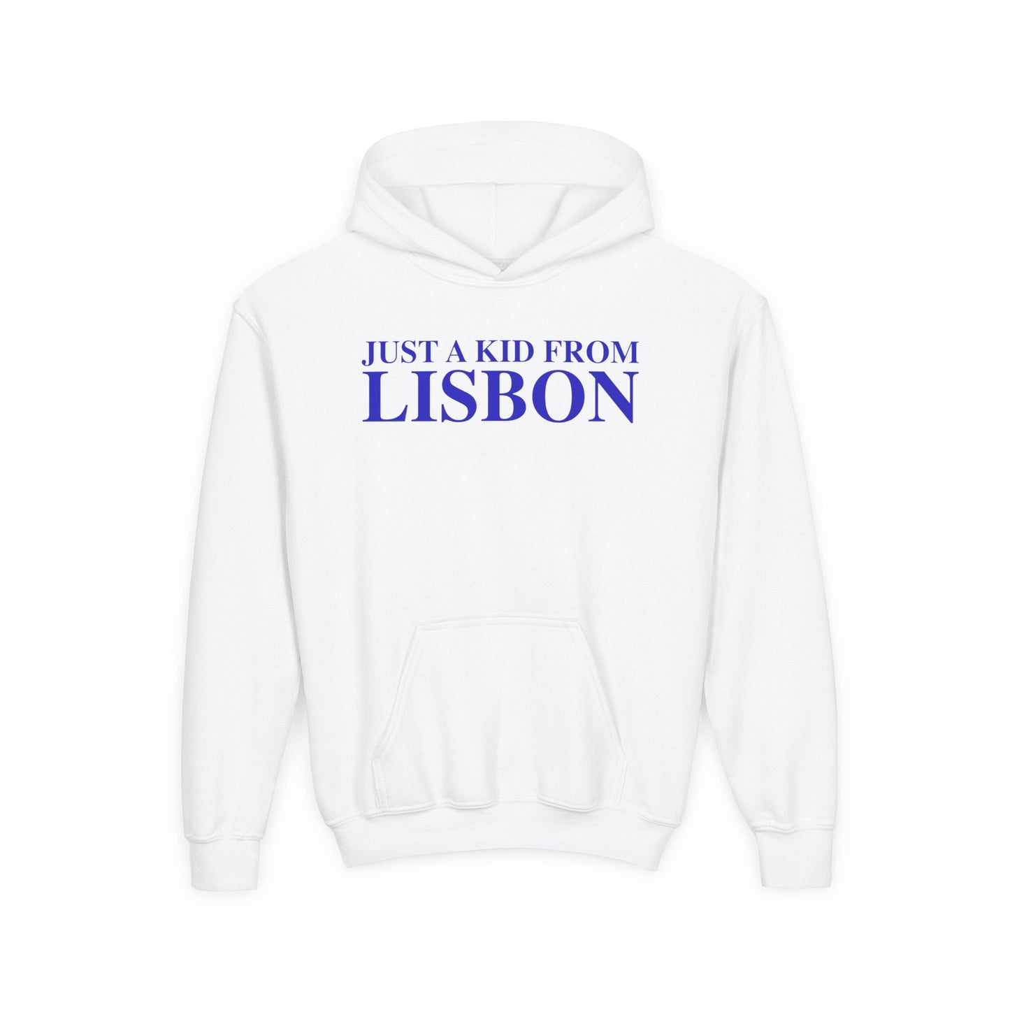 Just a kid from Lisbon Youth Heavy Blend Hooded Sweatshirt