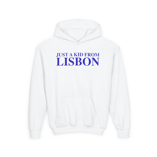 Just a kid from Lisbon Youth Heavy Blend Hooded Sweatshirt