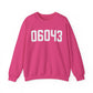 06043 Bolton CT Zip Code Unisex Heavy Blend™ Crewneck Sweatshirt