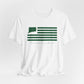 Cornwall Connecticut St. Patrick’s Day Flag Unisex Jersey Short Sleeve T-Shirt