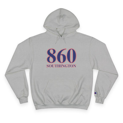 860 Southington Red White & Blue Champion Hoodie