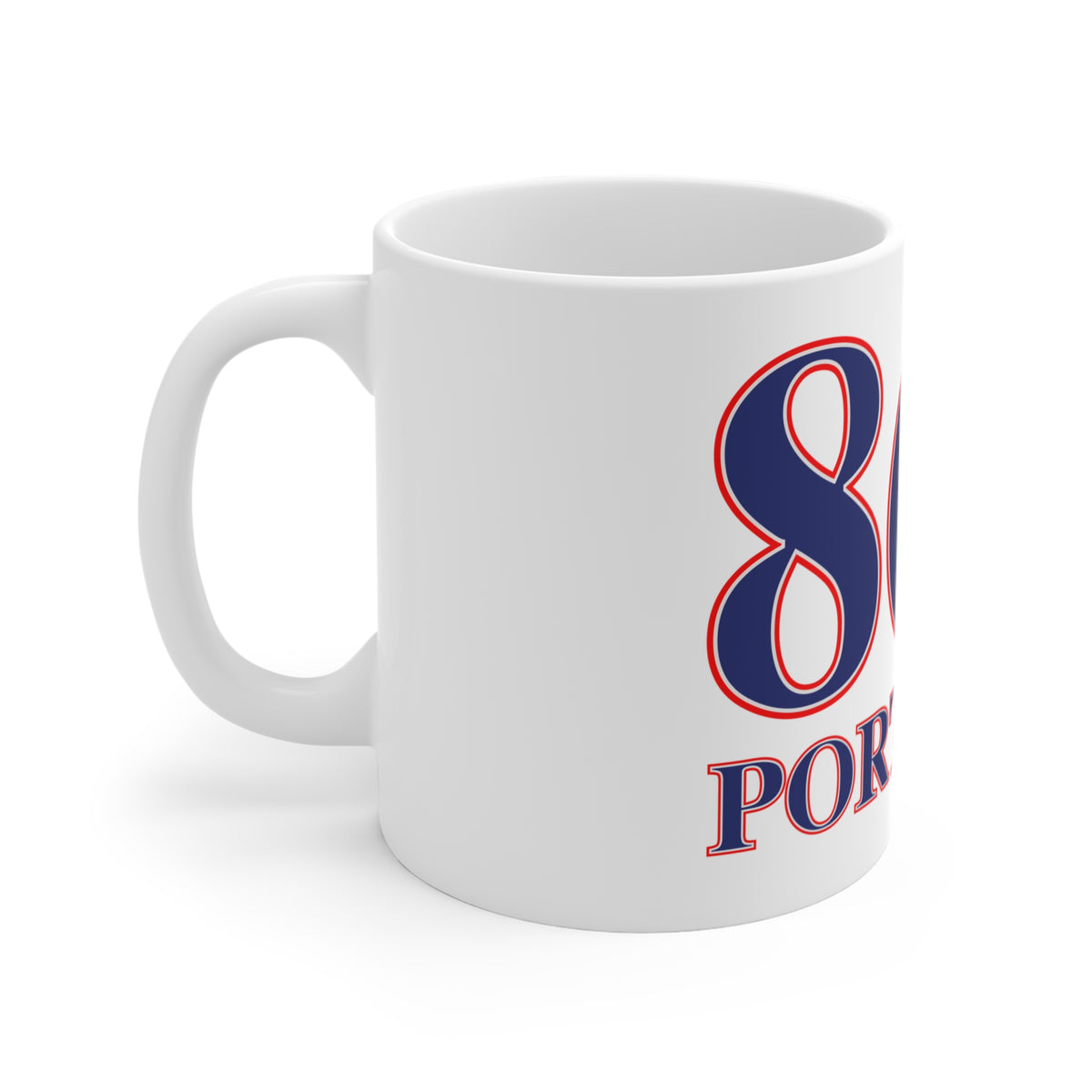 860 Portland Red, White & Blue Mug 11oz
