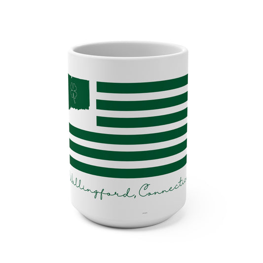 Wallingford Connecticut St. Patrick’s Day Flag Mug 15oz