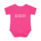 Just a kid from Bethany Infant Baby Rib Bodysuit