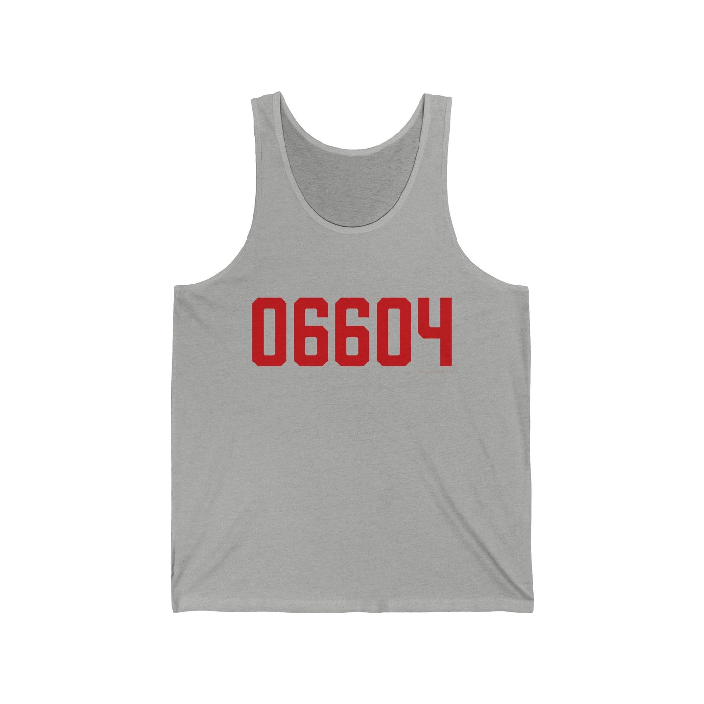06604 Bridgeport Connecticut Zip Code Unisex Jersey Tank Top