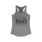 Rocky Hill 860 Connecticut Women's Ideal Racerback Tank Top