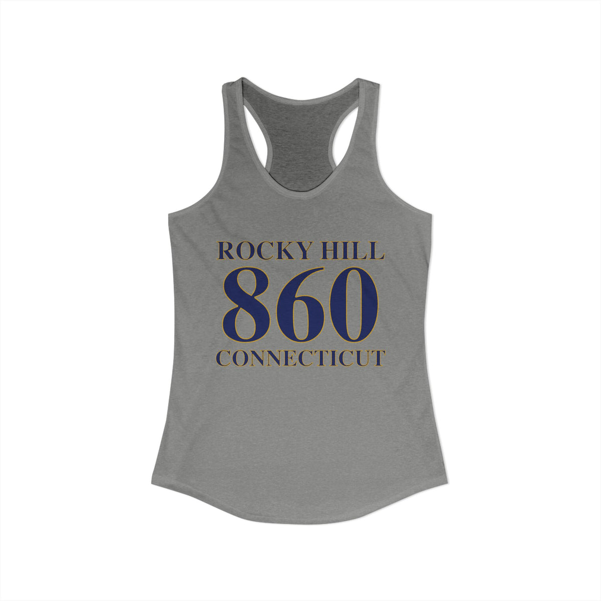 Rocky Hill 860 Connecticut Women's Ideal Racerback Tank Top