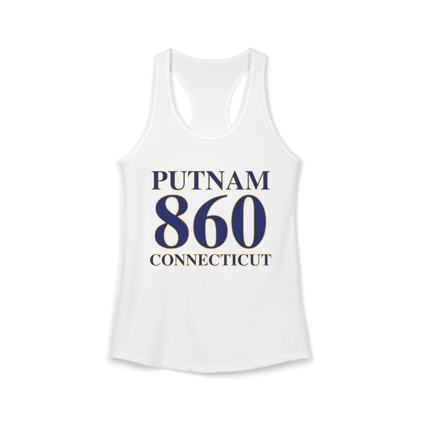 Putnam 860 Connecticut Women's Ideal Racerback Tank Top