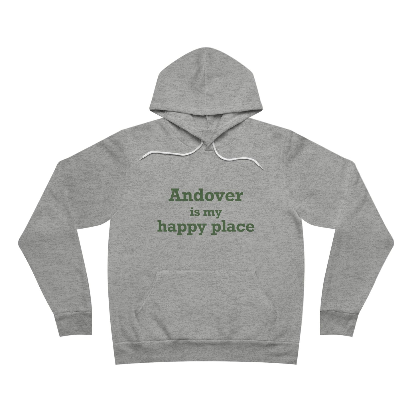 Andover is My Happy Place Unisex Sponge Fleece Pullover Hoodie
