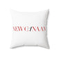 41 Tilt New Canaan Spun Polyester Square Pillow