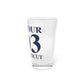 Seymour 203 Connecticut Pint Glass, 16oz