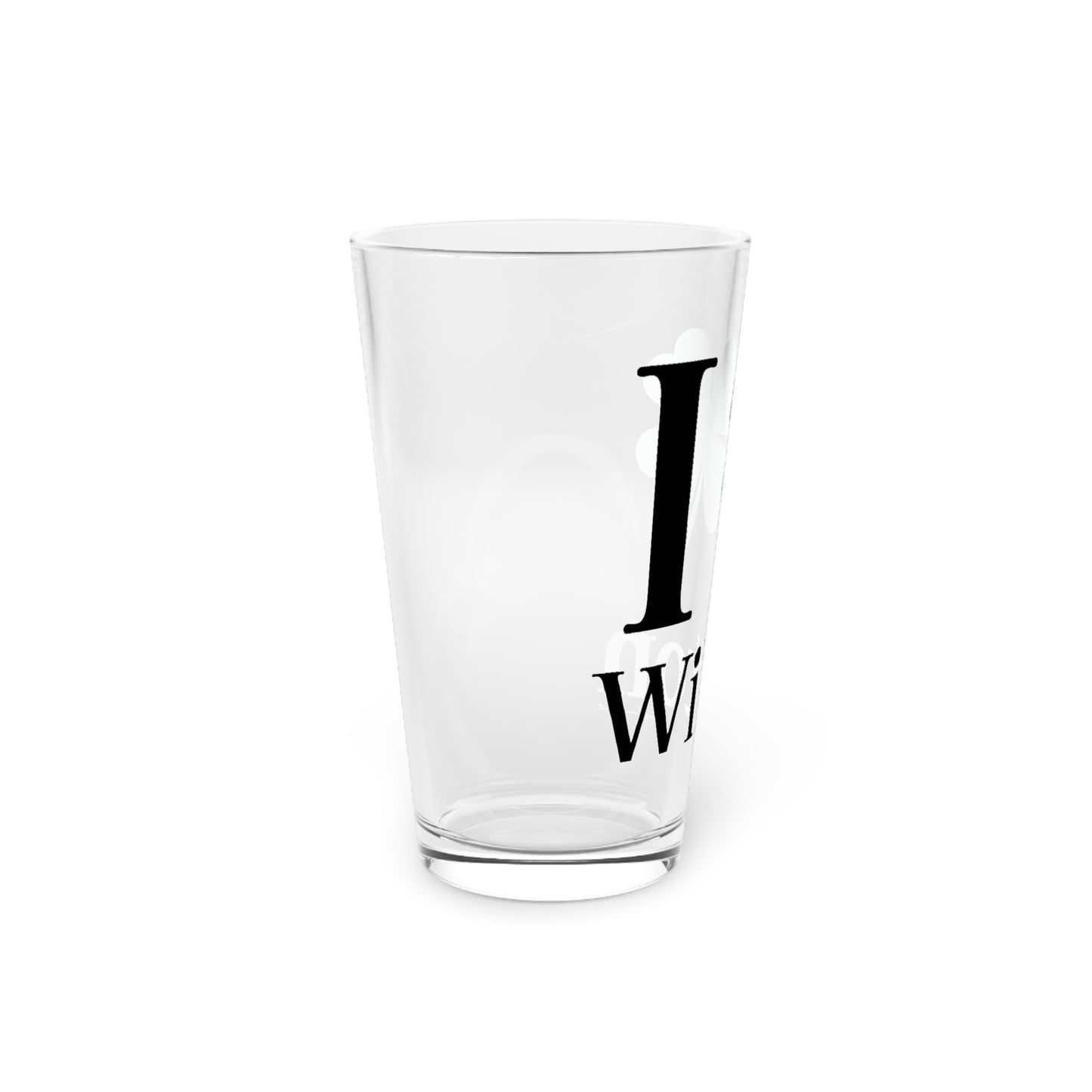 I Clover Wilton Pint Glass, 16oz