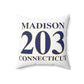 Madison 203 Connecticut Polyester Square Pillow
