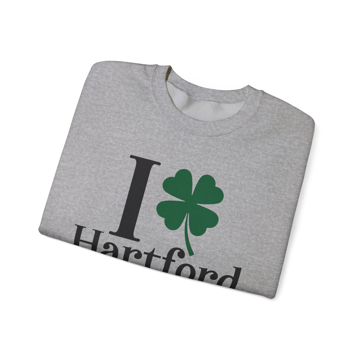 I Clover Hartford Unisex Heavy Blend™ Crewneck Sweatshirt